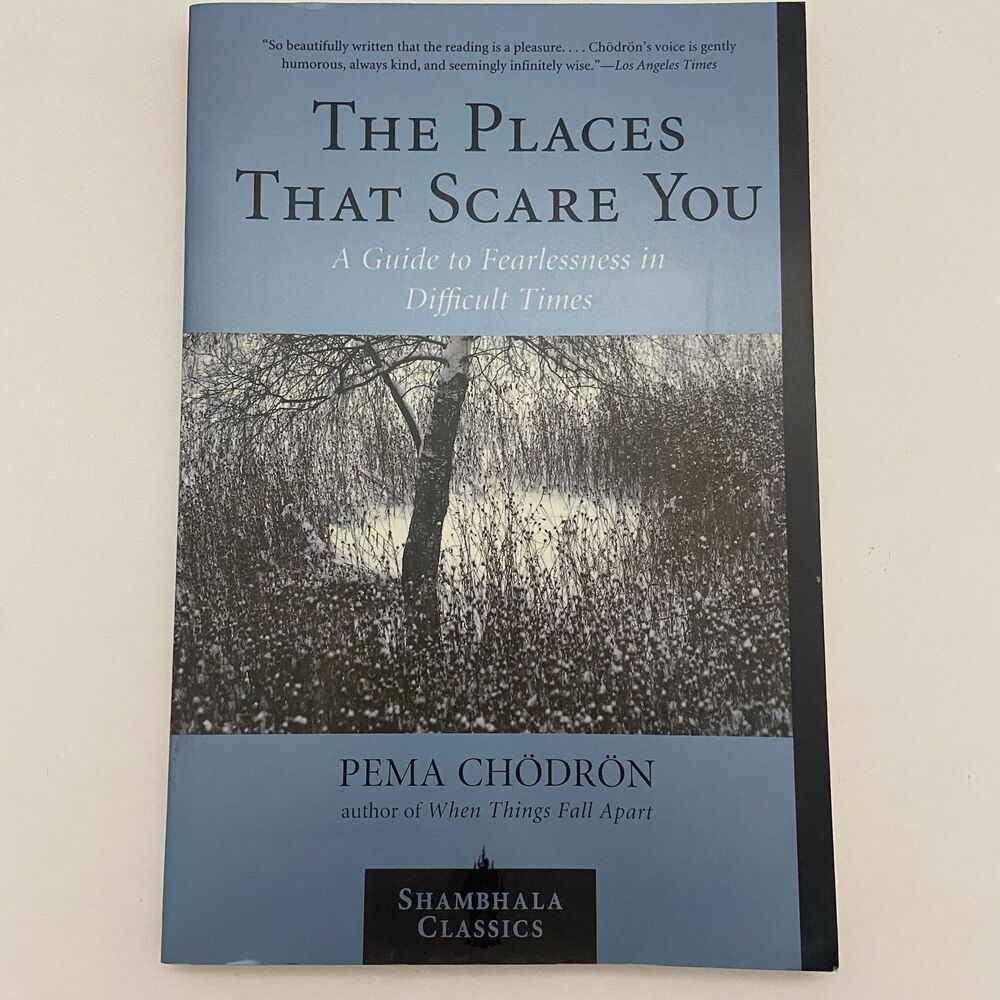 Places That Scare You By Pema Chödrön (2002, Trade Paperback)